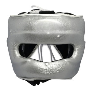 RTS Wholesale Price Custom Logo With Genuine Leather <b>Boxing</b> <b>Set</b> Training And <b>Sparring</b> Glove Head Guard Groin Guard AS-BG-4713 - Product Image 3