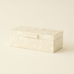 Handmade High End Mother of Pearl <b>Storage</b> <b>Box</b> Organizer Home <b>Decor</b> <b>Box</b> with Lid <b>for</b> Jewelry, Memories, Accessories - Product Image 1