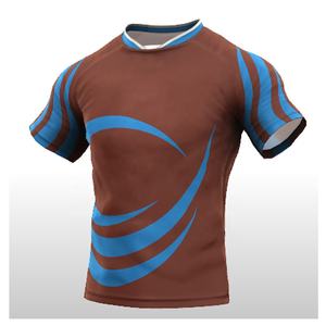 Uniformes de Rugby pour hommes, Kits de Rugby OEM, chemises de Rugby Jersey de haute qualité, impression personnalisée par Sublimation, unisexe - Product Image 1