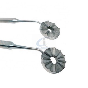 เครื่องมือผ่าตัดตาแบบใช้ซ้ำได้ชนิดแมนนวล รุ่น Ophthalmic Radial Marker ขนาด 4.0 มม. ช่องเปิดตรงกลาง 12.5 มม. เส้นผ่านศูนย์กลางภายนอก ได้รับมาตรฐาน CE ISO OEM - Product Image 4