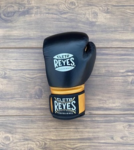Gants de boxe professionnels en cuir de vachette de haute qualité, antidérapants, fermeture auto-agrippante, unisexe, coutures robustes pour le combat et le sparring - Product Image 2