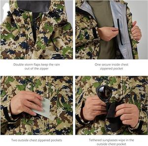 Chaquetas de Caza para Hombre, Camuflaje para Caza de Aves Acuáticas, Impermeables, de Alta Calidad, Resistentes al Viento, Mangas Largas, con Servicio OEM - Product Image 6