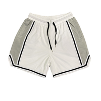 Pantalones Cortos de Malla Personalizables para Hombre, Ecológicos, de Secado Rápido, Cintura Elástica, Casuales de Verano, con Serigrafía, de Algodón/Poliéster