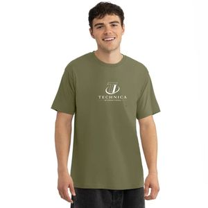 T-shirt vierge en coton doux pour homme, col rond décontracté, fabrication sur mesure, fourniture directe usine - Product Image 1