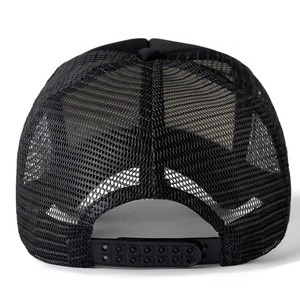 Wholesale Promotional Custom Embroidery Sport Foam 5-Panel Mesh Trucker <b>Hats</b> Hip Hop Outdoor Casual High Quality Fashion Common - Product Image 6