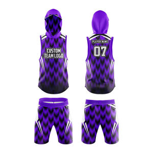 100% Polyester Custom Printed 7v7 American Football Uniform Wholesale Adult Regular Fit Short Sleeve Football Uniform Sets - Product Image 3
