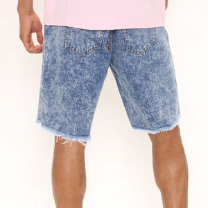 Shorts en jean décontractés pour hommes, coupe ample, confortables à porter, pour l'été 2026 - Product Image 3