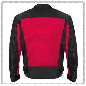 Blouson moto court en textile pour homme, fabricant OEM, vêtements de conduite urbaine légers pour l'exportation en gros - Product Image 3