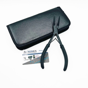 Pinzas para Extensiones de Cabello con Estuche, Herramienta Metálica para Instalación y Remoción de Cintas Adhesivas, Uso en Salón - Product Image 2