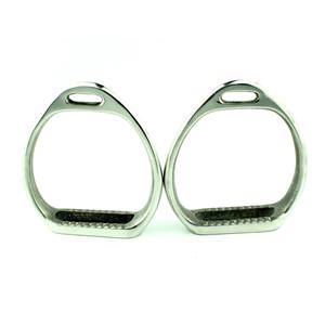 Estribos de equitación de acero inoxidable de alta calidad con logotipo personalizado, ligeros, transpirables, de seguridad para exteriores, con liberación rápida del pie. - Product Image 6