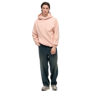 Sweats à capuche pour hommes avec logo personnalisé Sweat à capuche à épaules tombantes Poches Fonctionnel Pull-over Oversize Sweat à capuche à épaules tombantes pour hommes - Product Image 2
