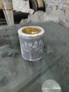 PearlAura Luxe Bakhoor Burner Handmade <b>Mother</b> of Pearl Inlay Arabic Wood Mubkhar for Oud, Incense & Elegant Gifting - Product Image 3