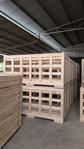 Solid Wooden Storage Fumigation/Quarantine Treatment Design Best Selling Plywood Solid Box <b>Crates</b> Vietnam Customizable Size HLC - Product Image 6