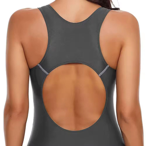 Traje de Baño de Una Pieza para Mujer, Diseño Personalizado con Logotipo, Estampado de Leopardo, Verano 2026, Servicio OEM - Product Image 6