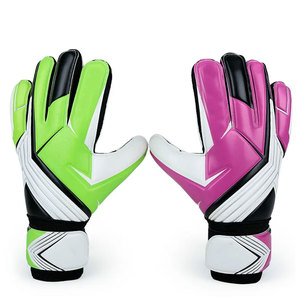 Football Goalkeeper Gloves Full Finger PU Material Non Slip Breathable Adjustable Wrist <b>Strap</b> Unisex Sports Gear - Product Image 4