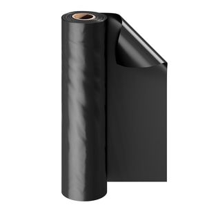 20FT X 100FT rotolo foglio di plastica nera resistente 10 Mil polietilene di spessore che copre barriera al vapore multiuso per vespaio - Product Image 1