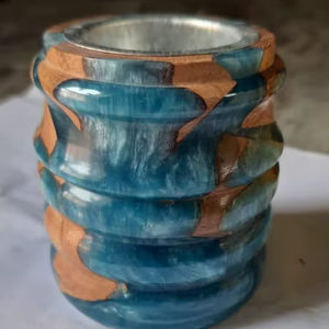 Quemador de Incienso de Madera de Pino Ecológico Hecho a Mano para Regalo del Hogar y Difusor de Aromaterapia Agradable - Product Image 1