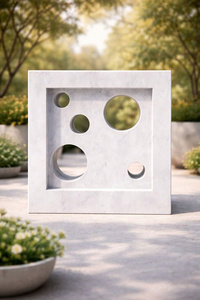 โรงงานกระเบื้องซีเมนต์ตกแต่งภายใน,กระเบื้องบุผนัง CTS BG 24.1 3.2 Kgs ขาวบรีสซีเมนต์บล็อกกระเบื้องเต็มตัว - Product Image 3