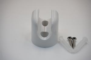 Soporte Moderno Impermeable para Cabezal de Ducha de ABS con Anclaje, Resistente a Ácidos/Sales para Baño y Cocina, Paquete a Granel - Product Image 3