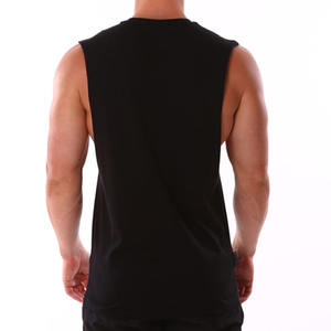 Débardeur de sport pour hommes, coupe musculation, sans manches, avec logo personnalisé, couleur au choix - Product Image 6