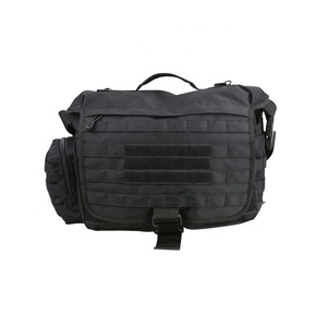 Valise de moto vintage Duffle Toile de rangement Messenger étanche pour cyclisme mallette croisée pour le sport et la randonnée - Product Image 2