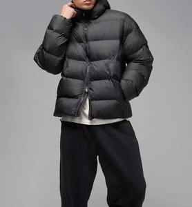 Vestes matelassées en duvet pour hommes avec logo personnalisé 2026, veste à bulles, veste d'hiver chaude, veste en duvet pour homme, prix de gros OEM - Product Image 3