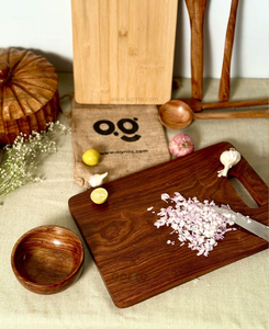 Natural Finish Acacia Wood <b>Chopping</b> <b>Block</b> For Daily Kitchen Slicing Cutting And Carving Tasks - Product Image 3