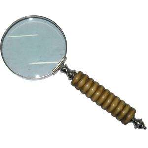 Lupa de bronce antiguo 2025 nuevo diseño de alta calidad artesanía india Vintage Metal latón lectura al por mayor - Product Image 1