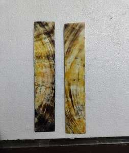 เครื่องชั่งน้ำหนักแบบดิจิตอลพร้อมจอแสดงผล  ทำจากเขาสัตว์สีขาว  น้ำหนักเบา  ขนาดปรับแต่งได้  ขัดเงาด้วยมือ  ผลิตจากเขาสัตว์ธรรมชาติ - Product Image 2