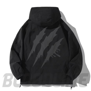 BLOODLINE INTERNATIONAL Men's Color Blocking <b>Waterproof</b> Breathable Windproof Eco-Friendly <b>Thin</b> Puffer <b>Jacket</b> Zipper Closure - Product Image 1