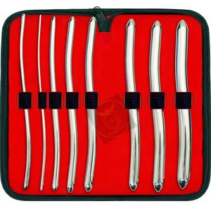 Sondas Uretrales de Acero Inoxidable de Grado Profesional de Alta Calidad, Juego de 15 Piezas, Autoclavables, Instrumentos Quirúrgicos Manuales Reutilizables - Product Image 1