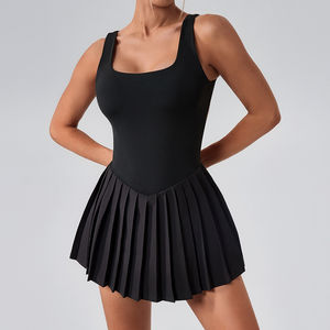 Robe de tennis plissée personnalisée pour femmes, respirante, anti-humidité, séchage rapide, fabricant OEM - Product Image 2