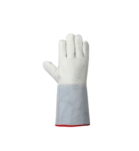 Heavy Duty Heat Resistant Impact Resistant 10-Inch for Welding <b>Gloves</b> Latex-Free Elastic Wristlet Anti-Static Anti-Vibration - Product Image 3
