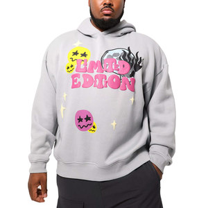 Sweat-shirts unisexes à impression en relief, tendance, nouvelle collection, prix abordable, respirants, sur mesure, pour hommes. - Product Image 1