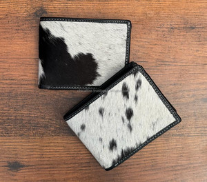 กระเป๋าสตางค์หนังวัวสุดพิเศษสำหรับผู้ชายทำมือแบบมินิมอลทำจากหนังสมาร์ทและกระเป๋าสตางค์แบบบางสำหรับผู้ชาย - Product Image 2