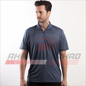 <span class=keywords><strong>เสื้อ</strong></span>โปโลแขนสั้นสีขาวสำหรับผู้ชาย แต่ง<span class=keywords><strong>ขอบ</strong></span>สี<span class=keywords><strong>แดง</strong></span>กรมท่า ปิดด้วยซิป ผ้าถักโพลีเอสเตอร์ระบายอากาศได้ดี เหมาะสำหรับใส่ลำลองในฤดูร้อน - Product Image 4