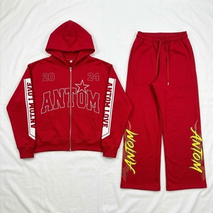 Pantalones Deportivos con Capucha para Hombre, Personalizados, Sólidos, Resistentes al Viento, Transpirables, Ecológicos, para Otoño/Invierno, para Adultos, para Correr, 2 en 1 - Product Image 3