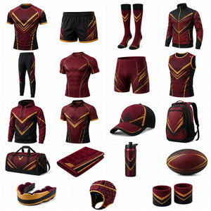 Modern <b>Athletic</b> Wear Offering Rugby Kits With Premium Fabric Moisture Control Stylish Rugby Kits For Clubs And School Teams - Product Image 1