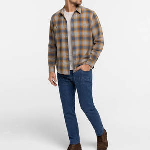 Chemise en flanelle à boutons, style décontracté et tendance pour l'extérieur, design à carreaux confortable pour la mode quotidienne - Product Image 2