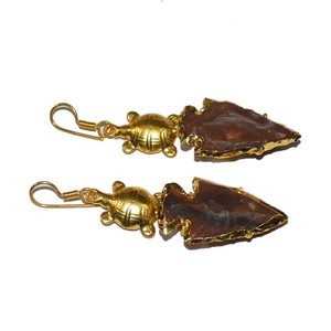 Boucles d'oreilles en améthyste Fleur de Vie faites à la main, gravées au laser, taille personnalisée, bijoux fantaisie, best-seller pour Halloween à prix de gros - Product Image 5