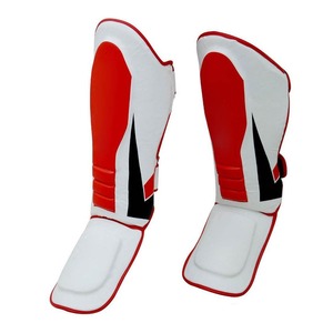 Protège-tibias de boxe fabriqués en usine à bas prix, en PU, de haute qualité, durables, dernier design - Product Image 1