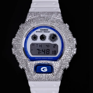Fully Iced Out G Sh0 Watch Custom MIYOTA Quartz Bust <b>Down</b> Style with VVS Moissanite Diamond Hip Hop Luxury Premium Timepiece - Product Image 5