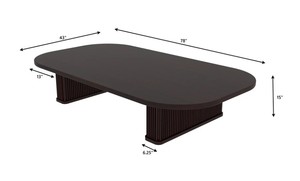 Ensemble de salle à manger en bois de style japonais moderne du milieu du siècle, 6 pièces, chaises rembourrées à dossier solide, table rectangulaire, meubles pour la maison - Product Image 6