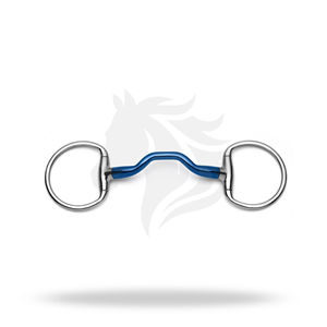 Mors à poignée basse Eggbutt Mullen pour chevaux, équipement d'équitation - Product Image 1