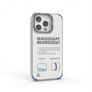 Custodia antiurto in alluminio per iPhone 15 Pro con supporto integrato per fotocamera e anello magnetico, design metallico - Product Image 1