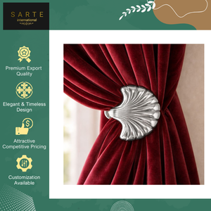 Venta Exclusiva de Lazos Decorativos para Cortinas Hechos a Mano, Ecológicos, Modernos y Personalizables para Ventanas de Hogar y Hotel - Product Image 6