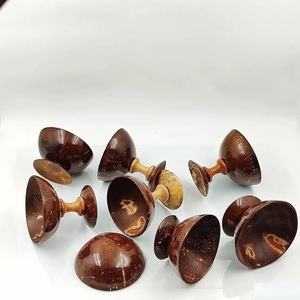 Minimalist Style Natural <b>Coconut</b> <b>Shell</b> Serving bowl Special For Dinnerware Tableware Desserts Soup Serving Bowl At Best Price - Product Image 1