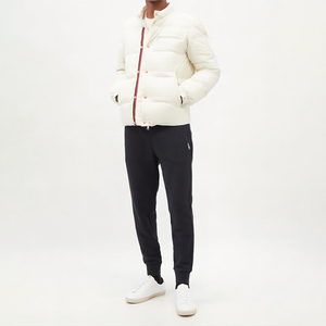Customt Knitted Woven Breathable Chest Pocket <b>Quilted</b> Padded Bubble Puffer Polyester Filled Jacket - Product Image 2