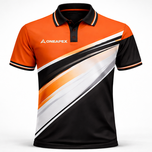 Camiseta Polo Sublimada Personalizada para Equipos, Polo Deportivo Transpirable de Poliéster, Camiseta Uniforme OEM ODM - Product Image 1