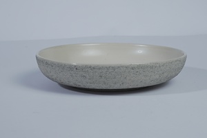 Plato Redondo de Cerámica Blanca, Vajilla Minimalista, Apto para Lavavajillas, Ecológico, No Tóxico, para Restaurante y Hogar - Product Image 5
